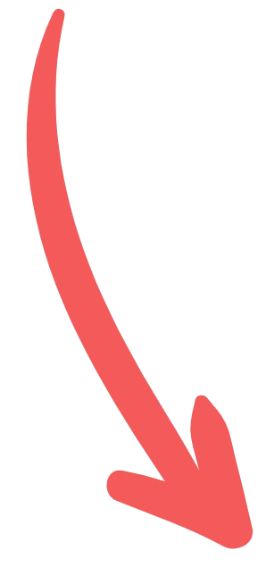 Red Arrow Curved Down Red Arrow Curved Down